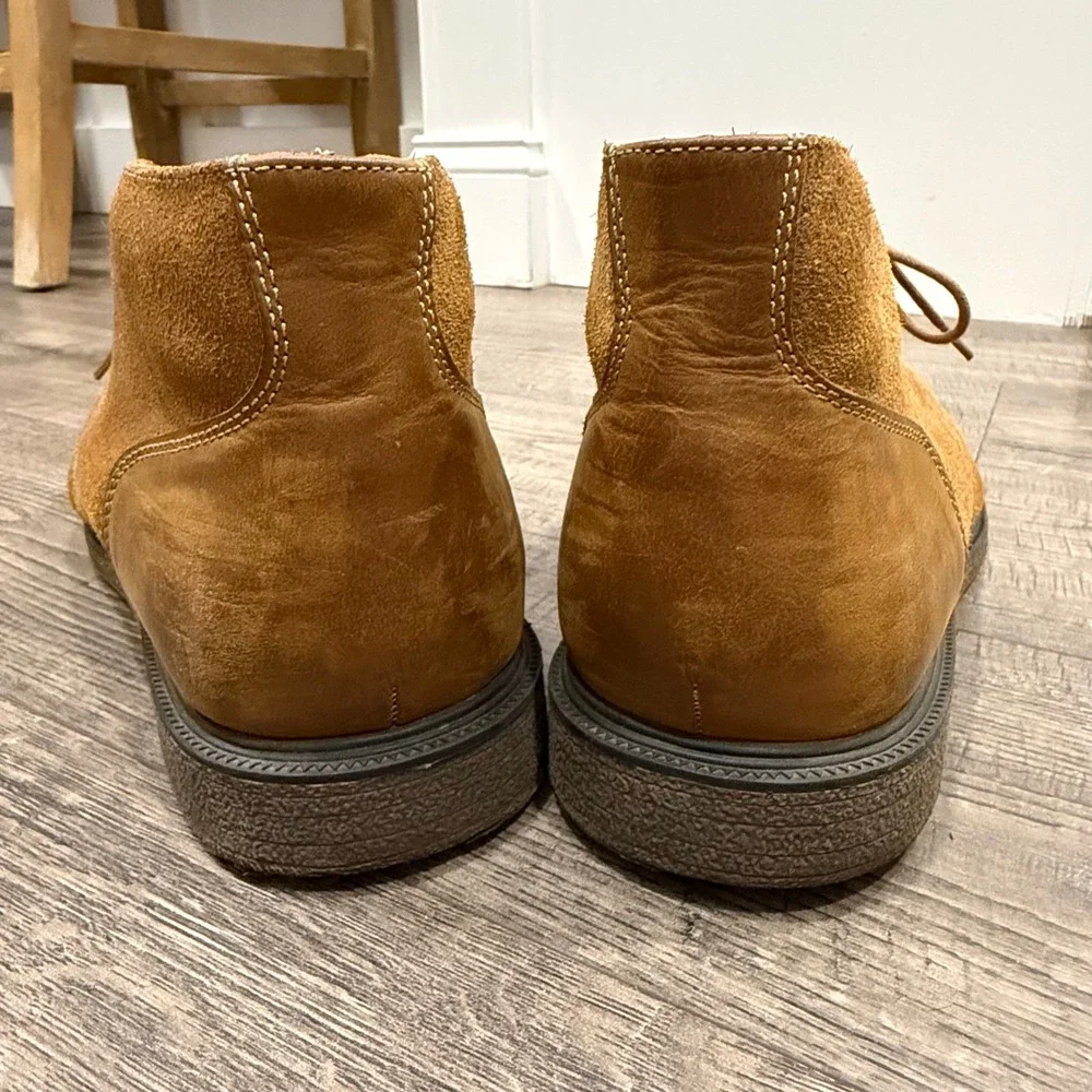G.H. Bass Radley Chukka Boots Men's 13M Brown Suede Leather Ankle Boots